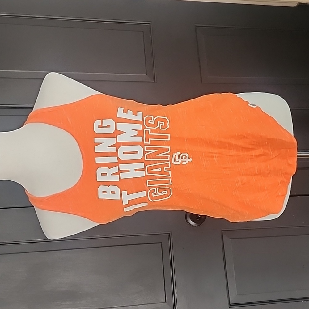 Sf giants pink tee and Nike jacket
